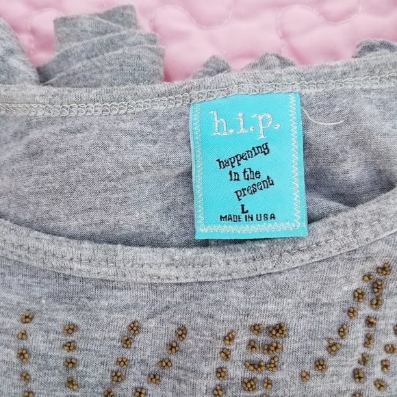 h.i.p. Happening in the Present LG Blouse Grey - Picture 7 of 8